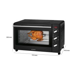 Multifunction oven 30L Bomann MBG 6023 CB Black