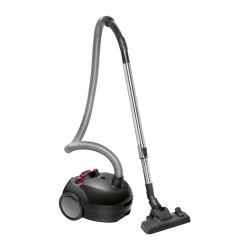 Bomann BS 9019 CB N canister hoover with bag Anthracite/Red