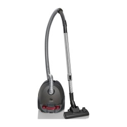 Bomann BS 9019 CB N canister hoover with bag Anthracite/Red