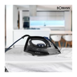 Steam iron with 7 functions 1800W Bomann DB 6003 CB Black/Blue