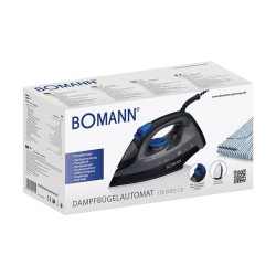 Fer à repasser à vapeur avec 7 fonctions 1800W Bomann DB 6003 CB Noir/Bleu