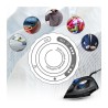 Steam iron with 7 functions 1800W Bomann DB 6003 CB Black/Blue