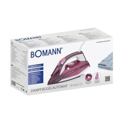 Fer à repasser à vapeur avec 7 fonctions 2600W Bomann DB 6005 CB Blanc/Rouge