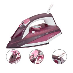 Steam iron with 7 functions 2600W Bomann DB 6005 CB White/Red