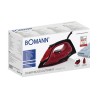 7-function steam iron 2200W Bomann DB 6035 CB Black/Red