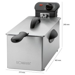 Stainless steel deep fryer 3L Bomann FR 2264 CB
