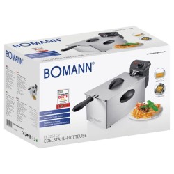 Friteuse en acier inoxydable 3L Bomann FR 2264 CB