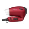 Compact travel hair dryer 1300w Bomann HTD 8005 CB Red