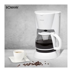 Cafetière 12-14 tasses 1,5L Bomann KA183CB-Blanc