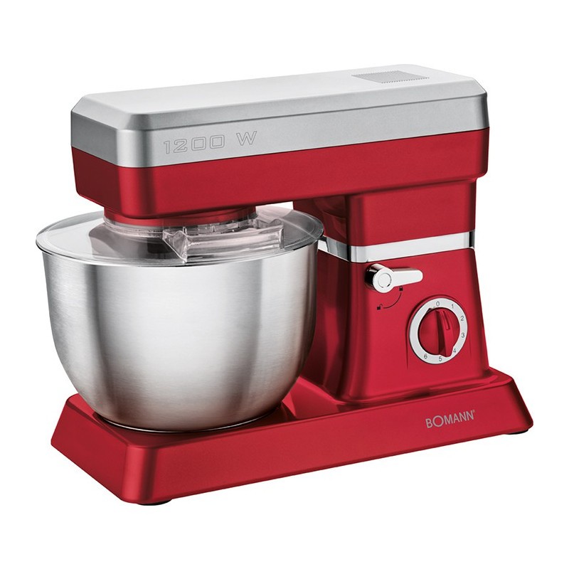 Multifunction food processor 6.3L 1200W Bomann KM 398 CB Red