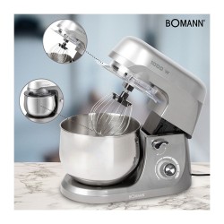 Robot pétrin multifonction 5L 1000W Bomann KM 6009 CB Titan