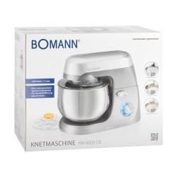 Robot pétrin multifonction 5L 1000W Bomann KM 6009 CB Titan