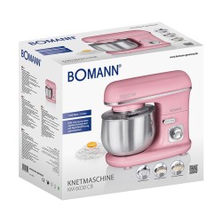 Robot pétrin multifonction 5L 1100W Bomann KM 6030 CB Rose