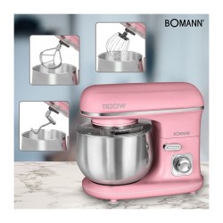 Multifunction food processor 5L 1100W Bomann KM 6030 CB Pink