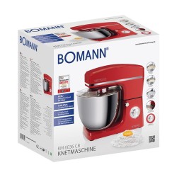 Robot pétrin multifonction 10L 1500W Bomann KM 6036 CB Rouge