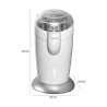Bomann coffee grinder KSW 446 CB White