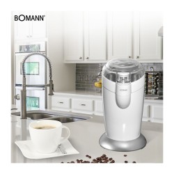 Bomann coffee grinder KSW 446 CB White