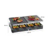 Raclette grill 8 persons Bomann RG 2279 CB Black