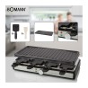 Raclette grill 8 persons Bomann RG 6039 CB Black