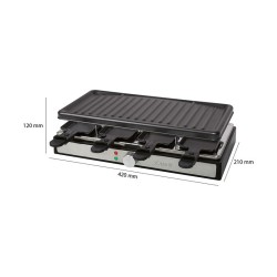 Raclette grill 8 persons Bomann RG 6039 CB Black