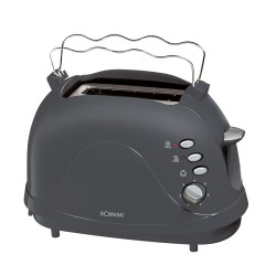 Bomann TA 246 CB 2-slice toaster Grey