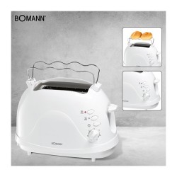 Bomann TA 246 CB 2-slice toaster White