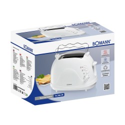 Bomann TA 246 CB 2-slice toaster White
