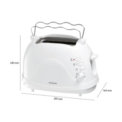 Bomann TA 246 CB 2-slice toaster White