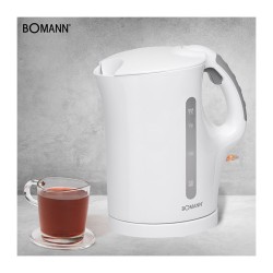 Electric kettle 1,7L 2200W Bomann WK 5011 CB White