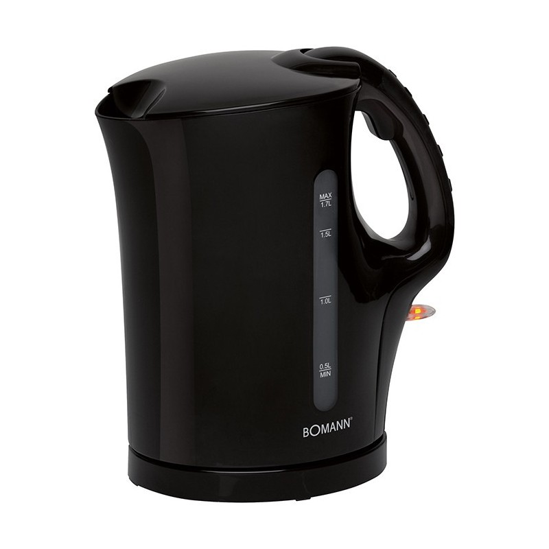 Electric kettle 1,7L 2200W Bomann WK 5011CB Black