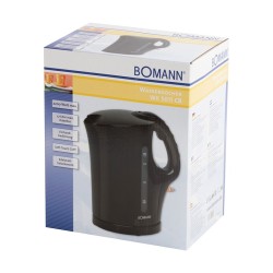 Electric kettle 1,7L 2200W Bomann WK 5011CB Black
