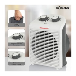 Bomann HL 6040 CB 2000W fan heater White