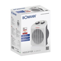 Chauffage soufflant 2000W Bomann HL 6040 CB Blanc