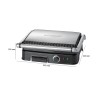Plancha Grill and panini Bomann KG 2242 CB Black