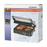 Plancha Gril et panini Bomann KG 2242 CB Noir
