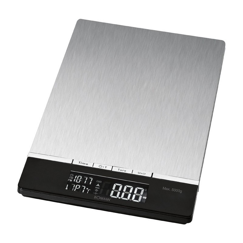 Bomann KW 1421 CB stainless steel kitchen scale