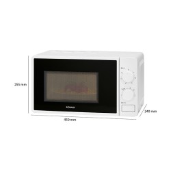 Four micro-onde 20L 1150W Bomann MW 6014 CB Blanc