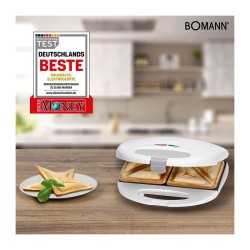 Appareil à croque monsieur Bomann ST 5016 CB Blanc