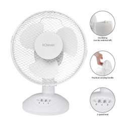 Table fan 23cm Bomann VL 1137 CB White