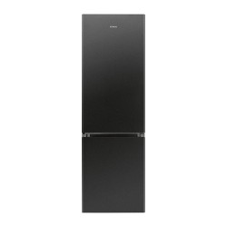 Réfrigérateur et congélateur 269L Noir inox Bomann KG184-1-noir
