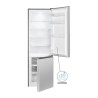 Bomann KG184-1 stainless steel fridge and freezer 269L