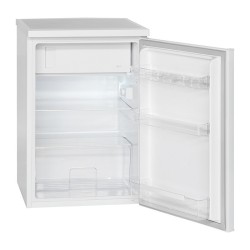 Refrigerator with small freezer 120L white Bomann KS 2184. 1 white
