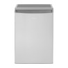 Refrigerator with small freezer 120L stainless steel Bomann KS 2184.1 stainless steel