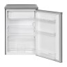 Réfrigérateur avec petit congélateur 120L inox Bomann KS 2184.1 inox