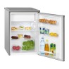 Réfrigérateur avec petit congélateur 120L inox Bomann KS 2184.1 inox