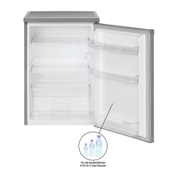 133L stainless steel refrigerator Bomann VS 2185.1 stainless steel