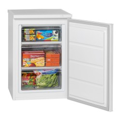 85L white freezer Bomann GS 2186.1 white