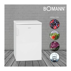 133L white refrigerator Bomann VS 2195.1 white