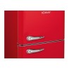 Réfrigérateur et congélateur 208L retro rouge DTR 353.1 rouge