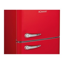 Réfrigérateur et congélateur 208L retro rouge DTR 353.1 rouge